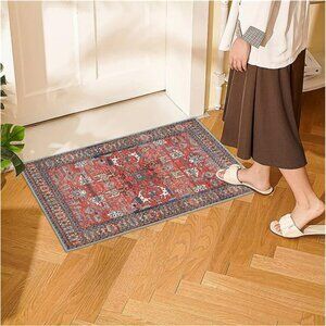 20"x31.5", Retro Entryway Rugs Front Door Mat Non Slip Welcome Doormat